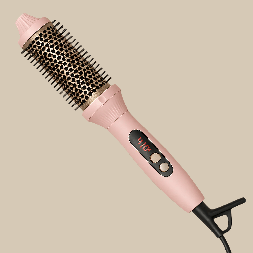 1.5 Inch Thermal Brush Curling Iron Brush - Glowstyler