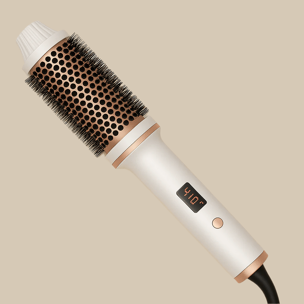 1.5 Inch Thermal Brush Curling Iron Brush - Glowstyler