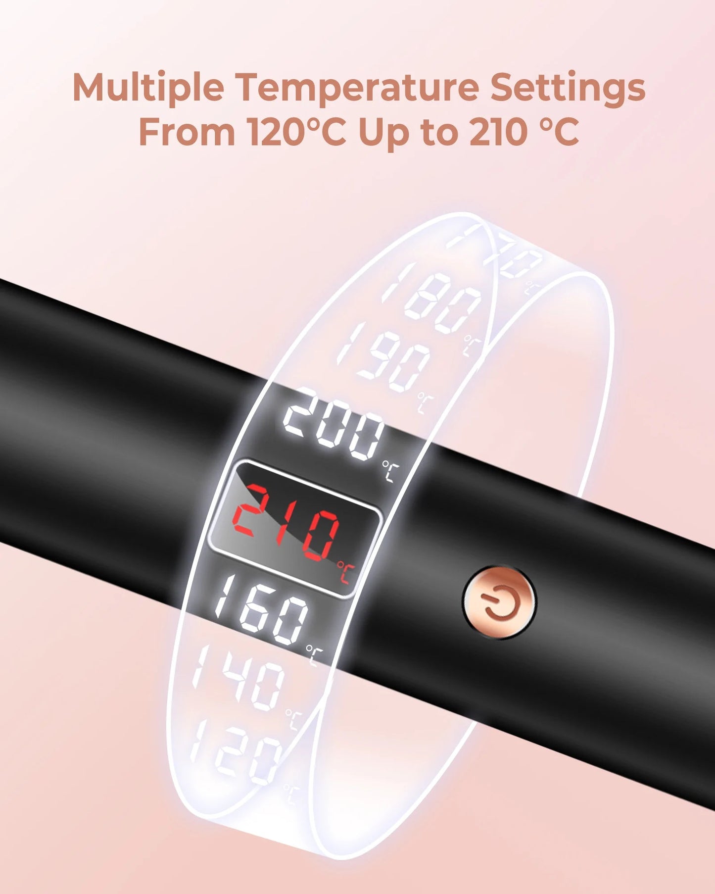 1.5 Inch Thermal Brush Curling Iron Brush - Glowstyler