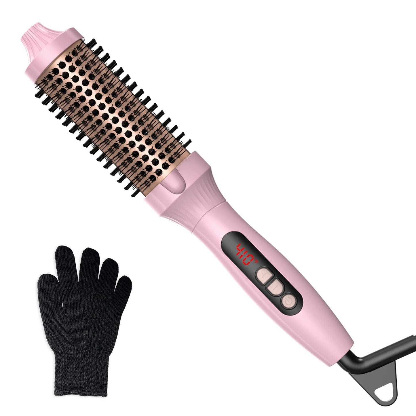 1.5 Inch Thermal Brush Curling Iron Brush - Glowstyler