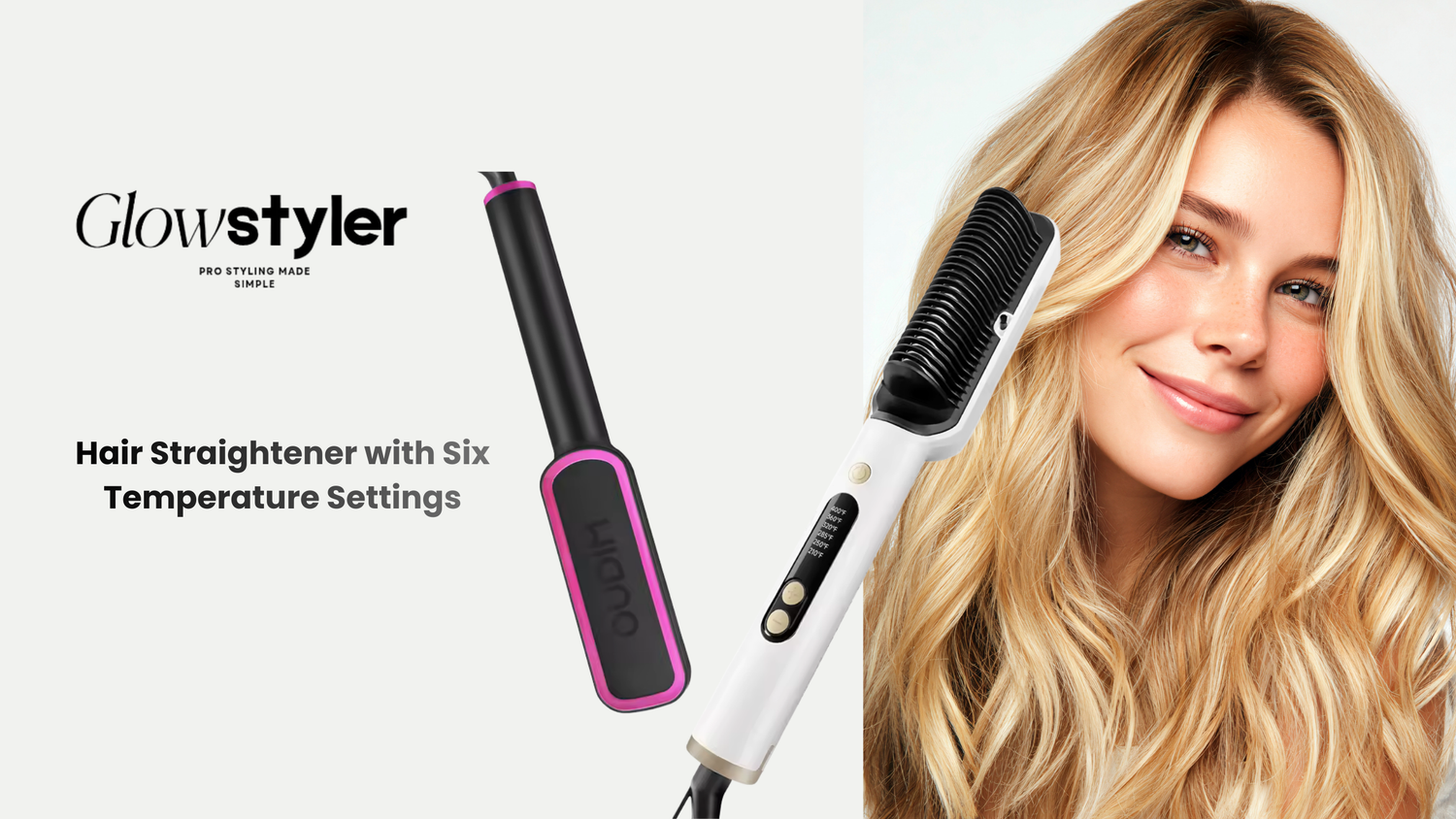 Hair Straighteners - Glowstyler