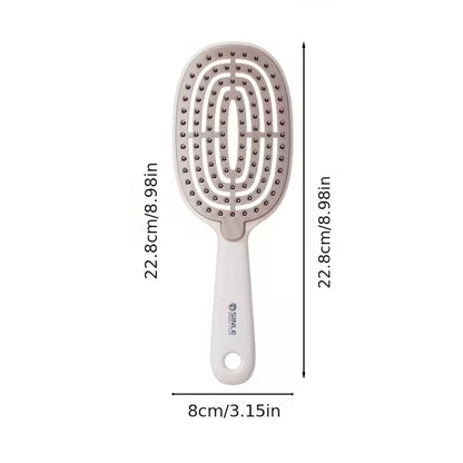 Quick Easy Clean Detangler Hairbrush - Glowstyler