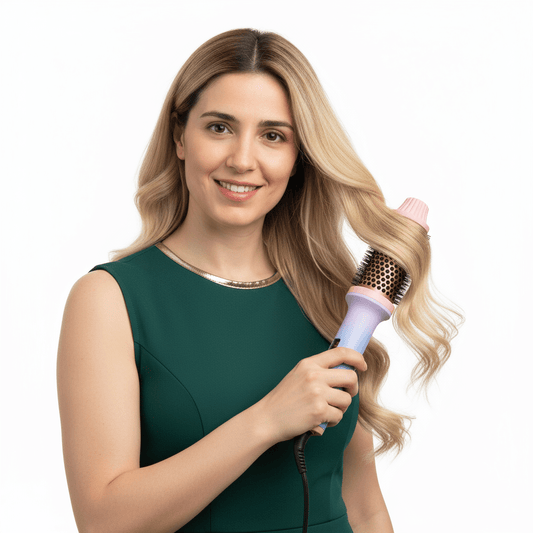 1.5 Inch Thermal Brush Curling Iron Brush - Glowstyler