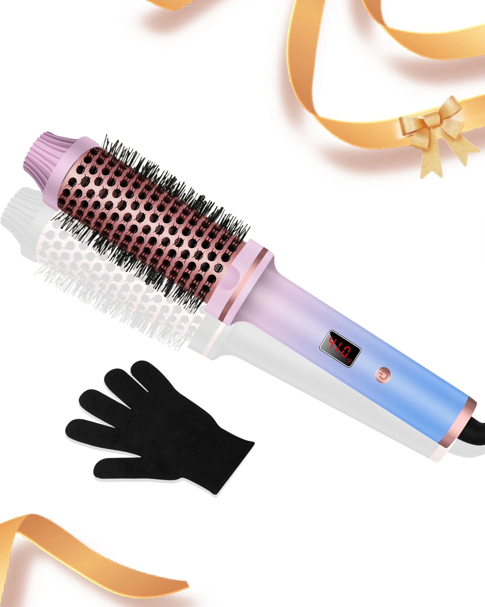 1.5 Inch Thermal Brush Curling Iron Brush - Glowstyler