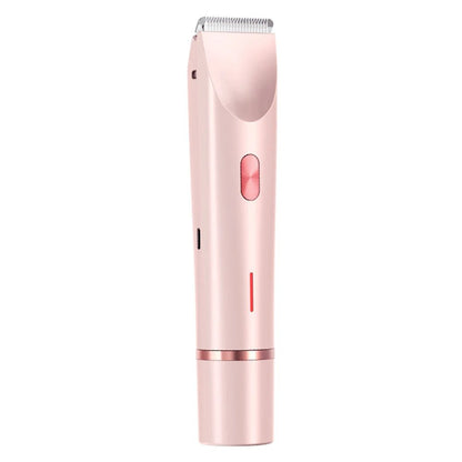 2 in 1 Painless Bikini & Facial Hair Trimmer - Glowstyler