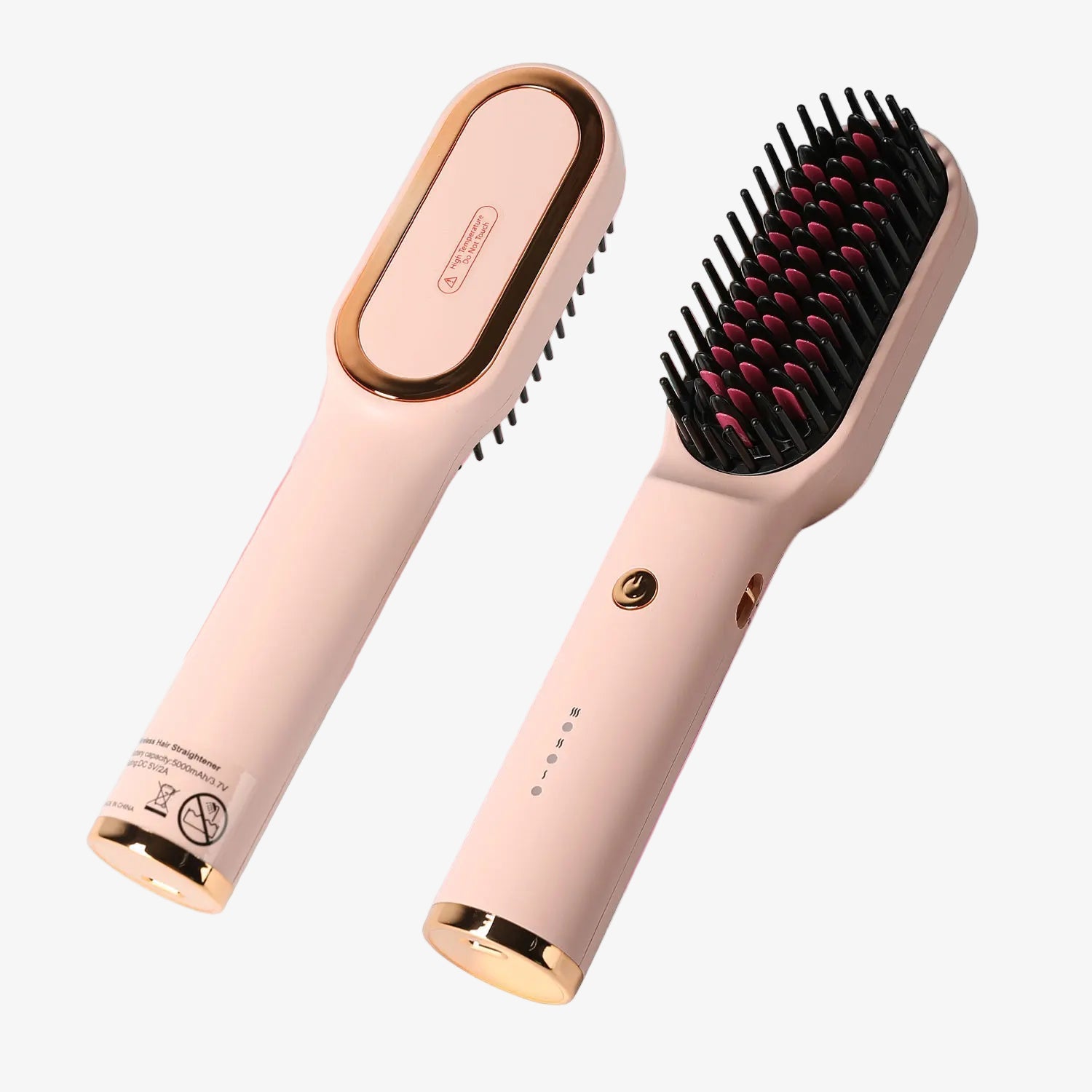 3 - in - 1 Negative Ion Hair Dryer Brush – Hot Air Styler, Straightener & Volumizer - Glowstyler