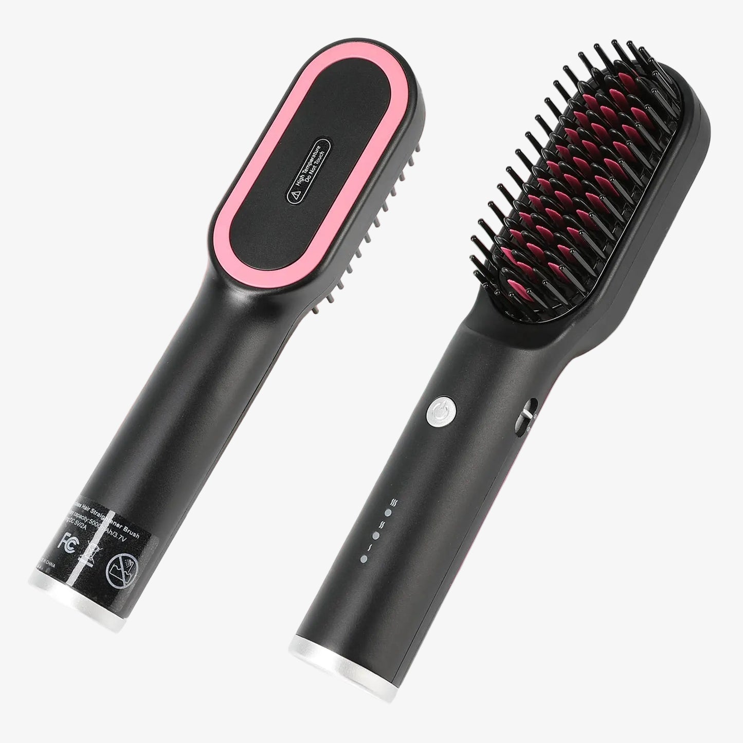 3 - in - 1 Negative Ion Hair Dryer Brush – Hot Air Styler, Straightener & Volumizer - Glowstyler