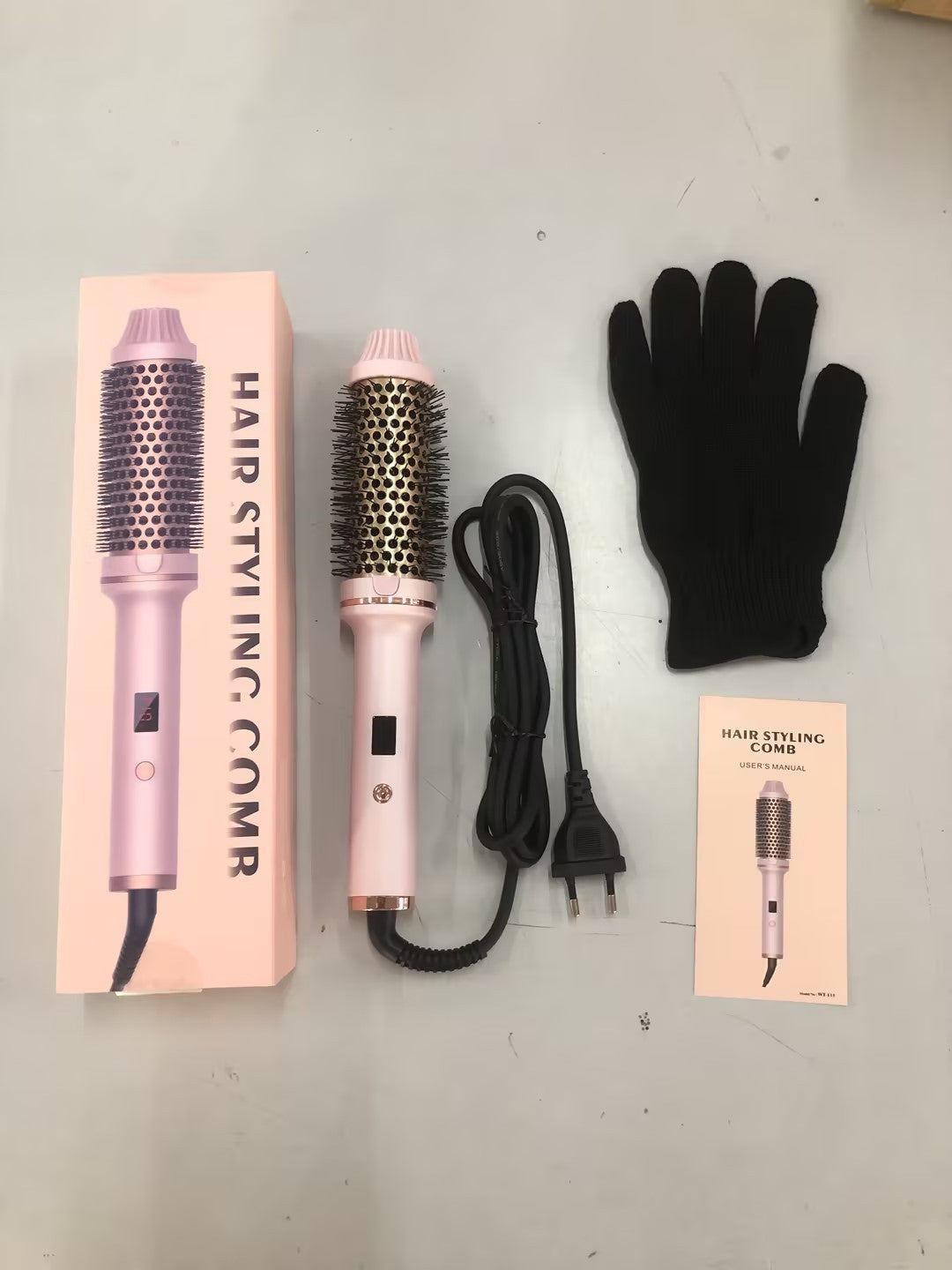 1.5 Inch Hair Curling Iron Brush