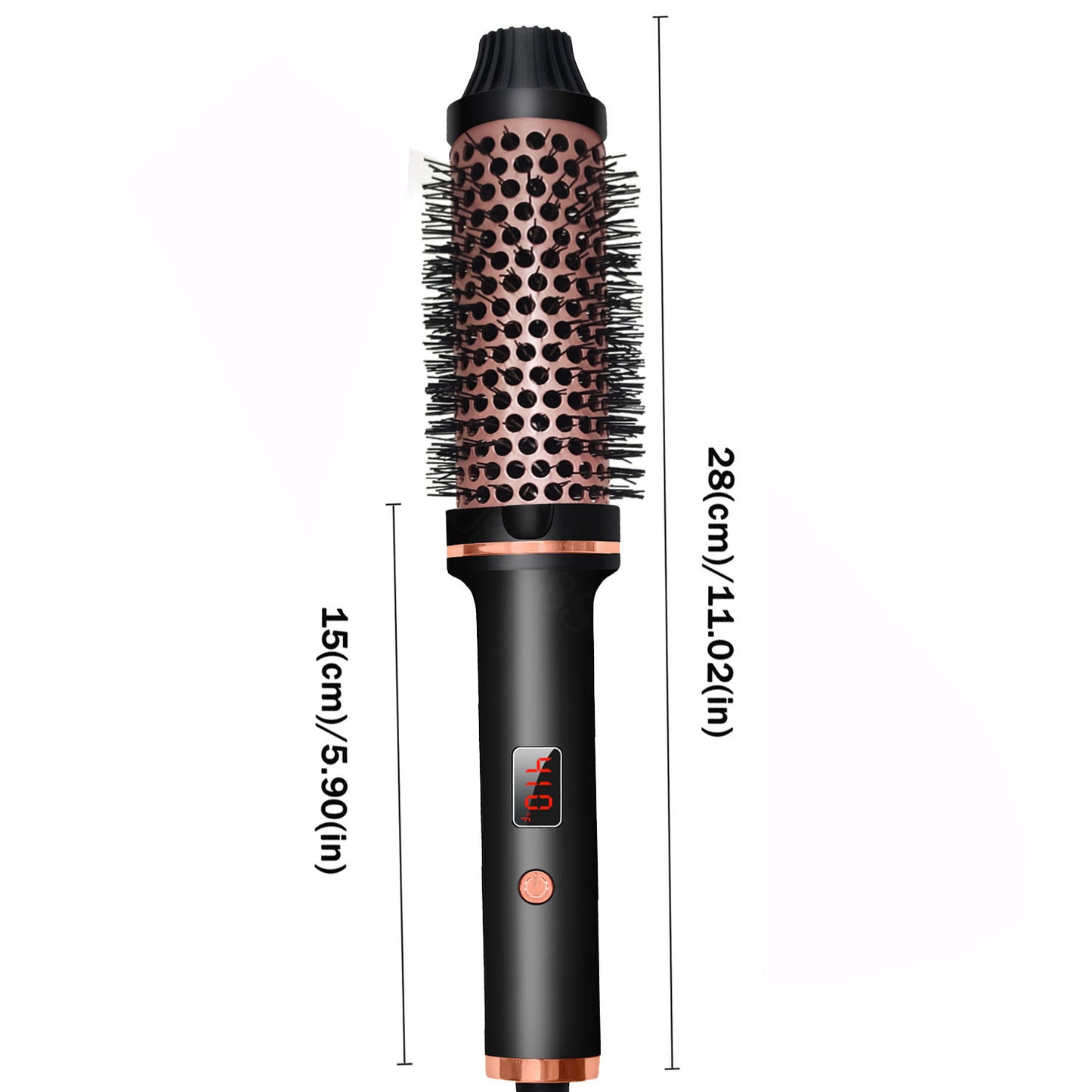 1.5 Inch Hair Curling Iron Brush