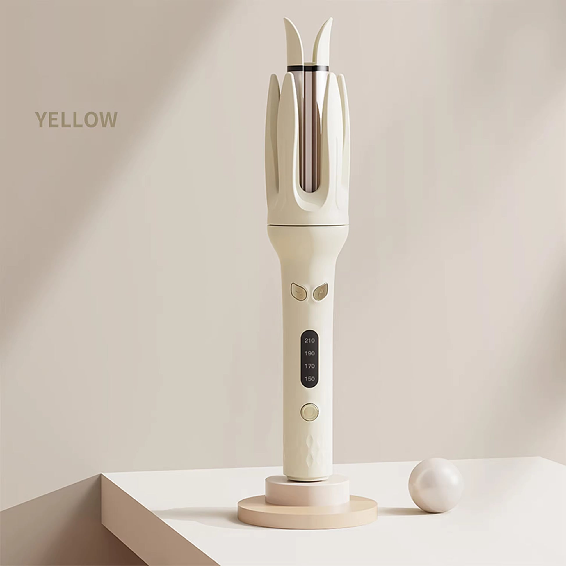 Professional Ceramic Long Barrel Curling Iron Stick - Glowstyler