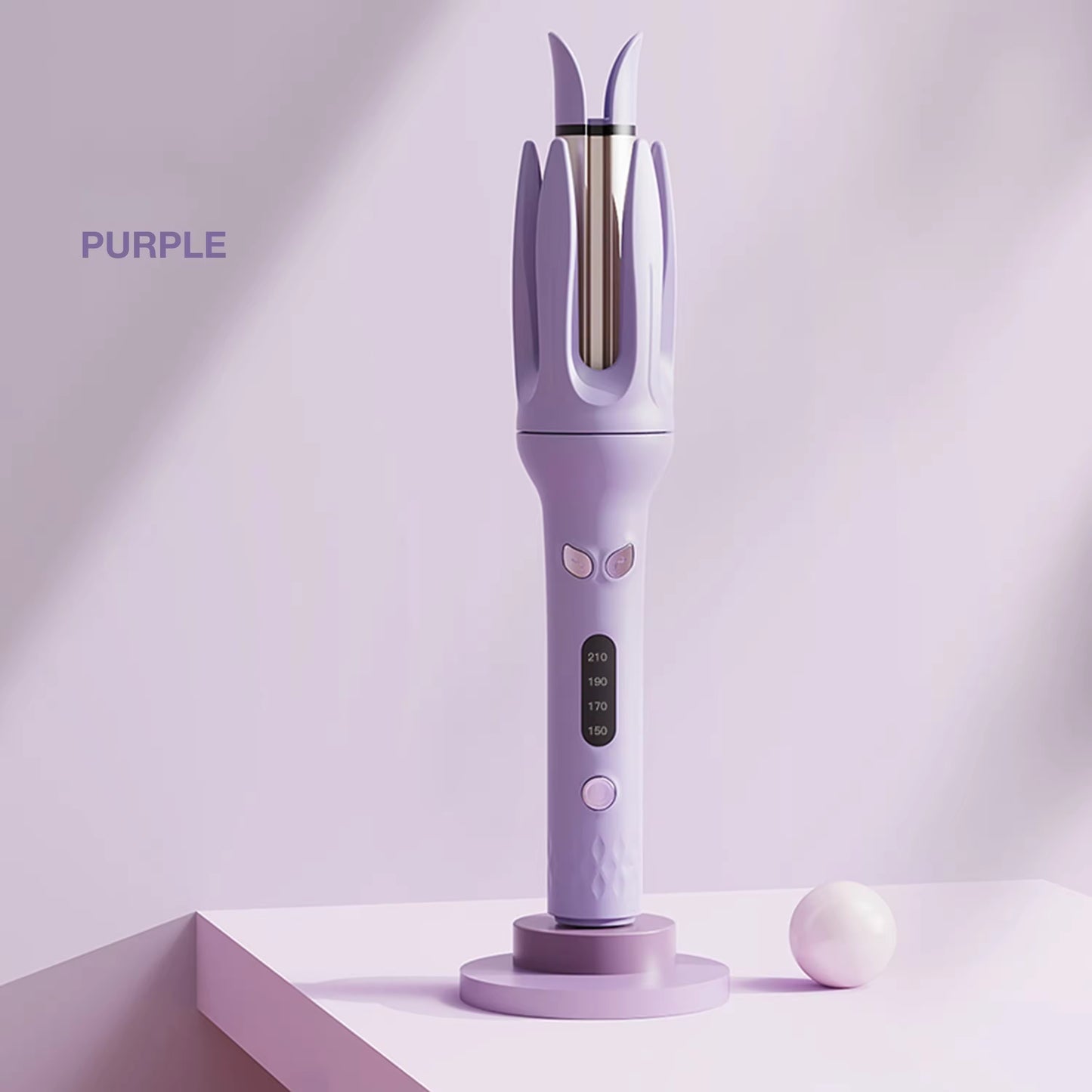 Professional Ceramic Long Barrel Curling Iron Stick - Glowstyler