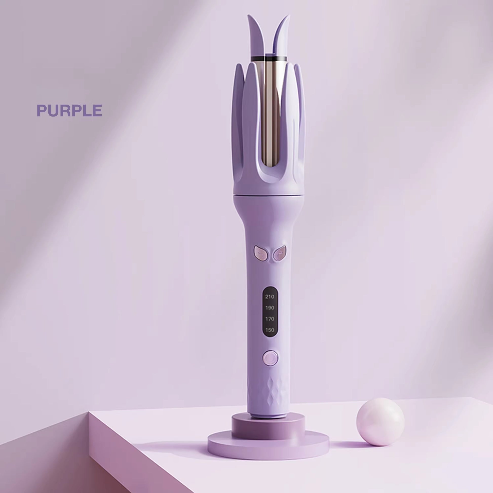 Professional Ceramic Long Barrel Curling Iron Stick - Glowstyler