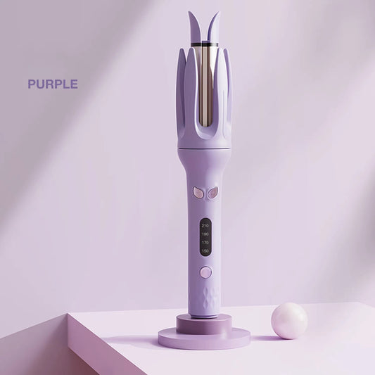 Professional Ceramic Long Barrel Curling Iron Stick - Glowstyler