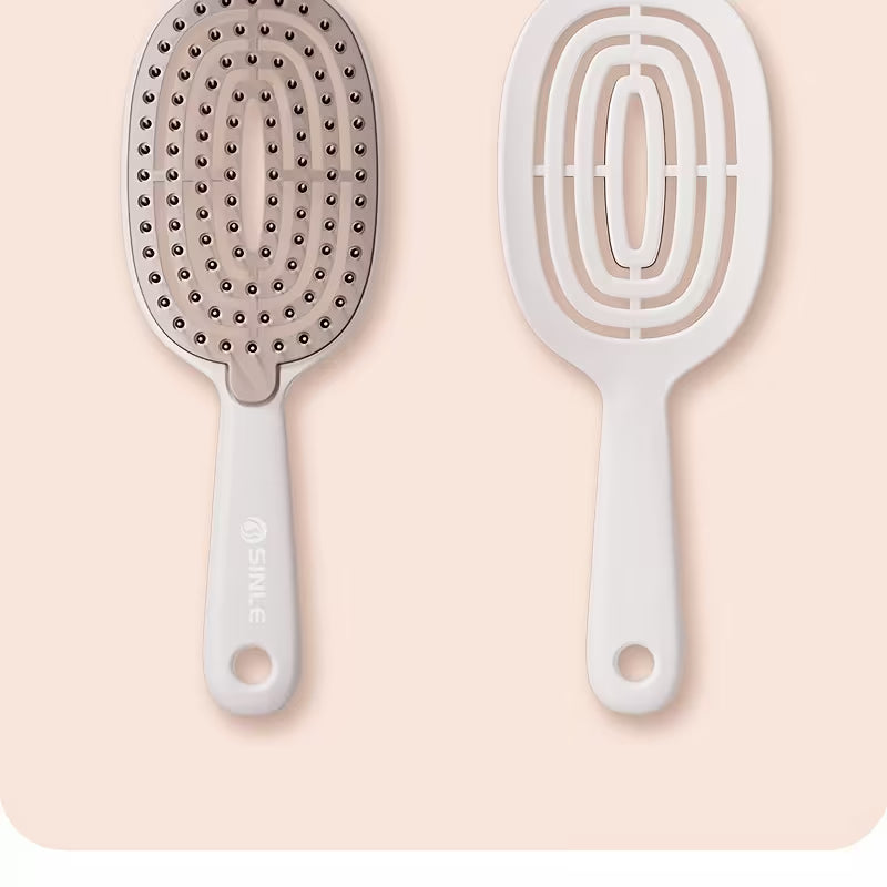 Quick Easy Clean Detangler Hairbrush - Glowstyler