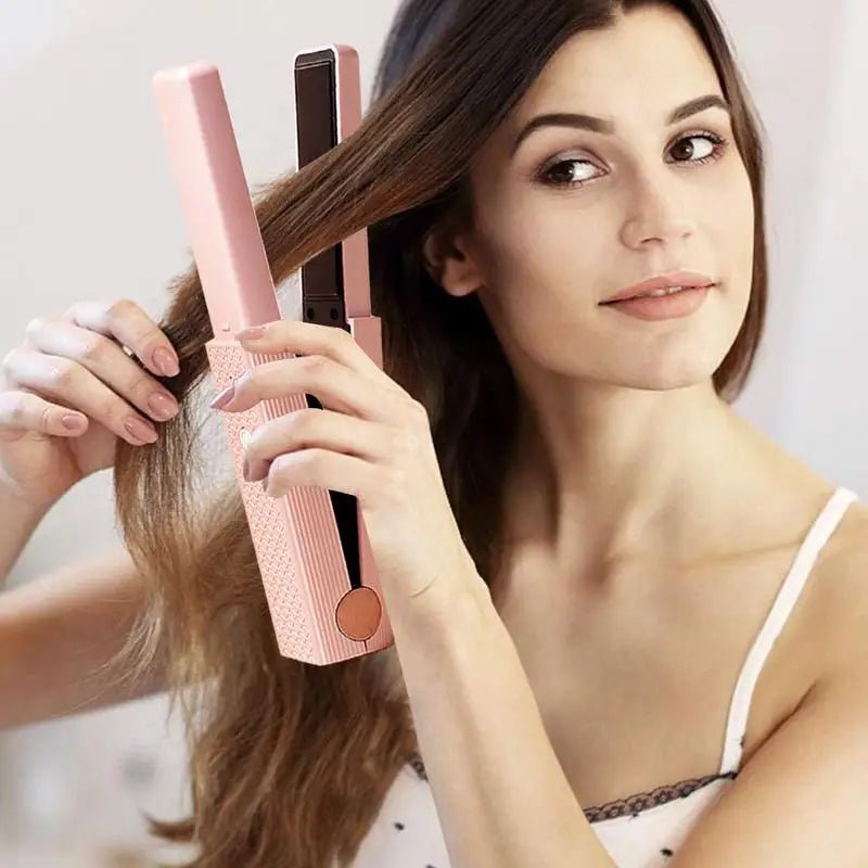 Flat Iron Hair Straightener. - Glowstyler