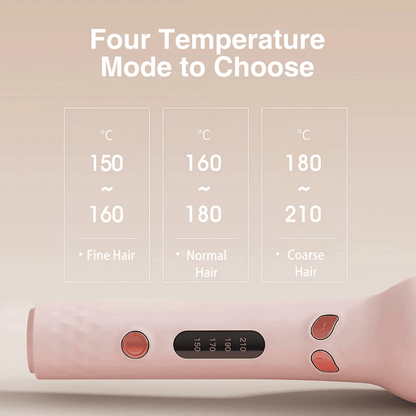 Professional Ceramic Long Barrel Curling Iron Stick - Glowstyler