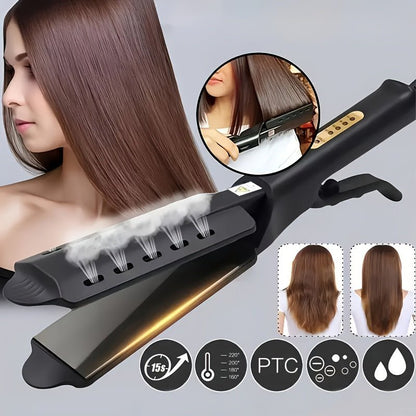 Professional Hair Straightener and Curler 4-Temperature Settings. - Glowstyler