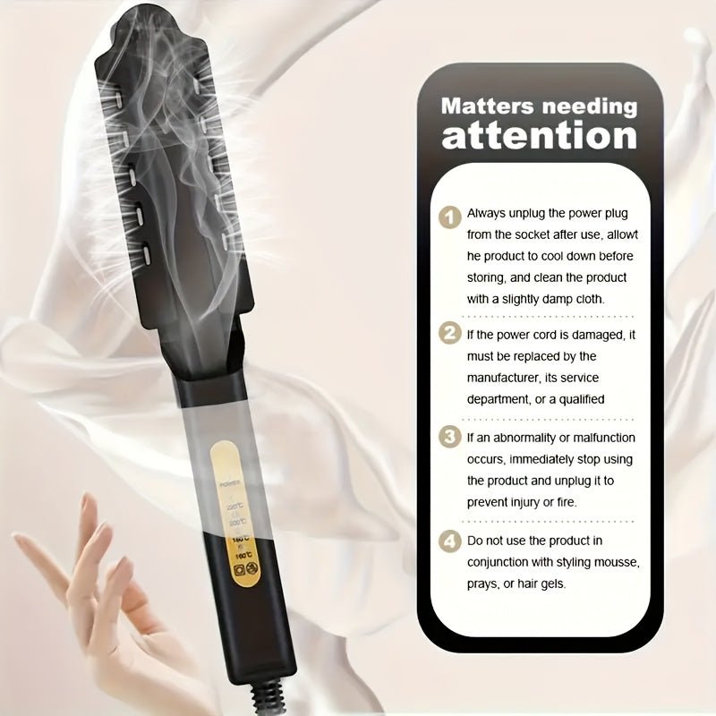 Professional Hair Straightener and Curler 4-Temperature Settings. - Glowstyler