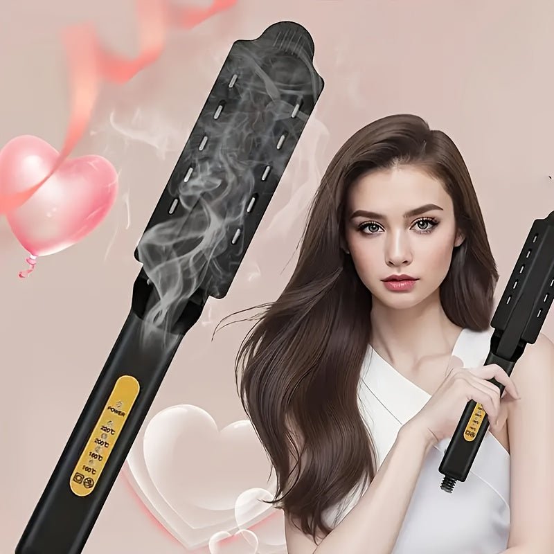Professional Hair Straightener and Curler 4-Temperature Settings. - Glowstyler