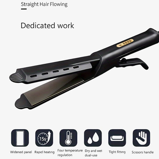 Professional Hair Straightener and Curler 4-Temperature Settings. - Glowstyler