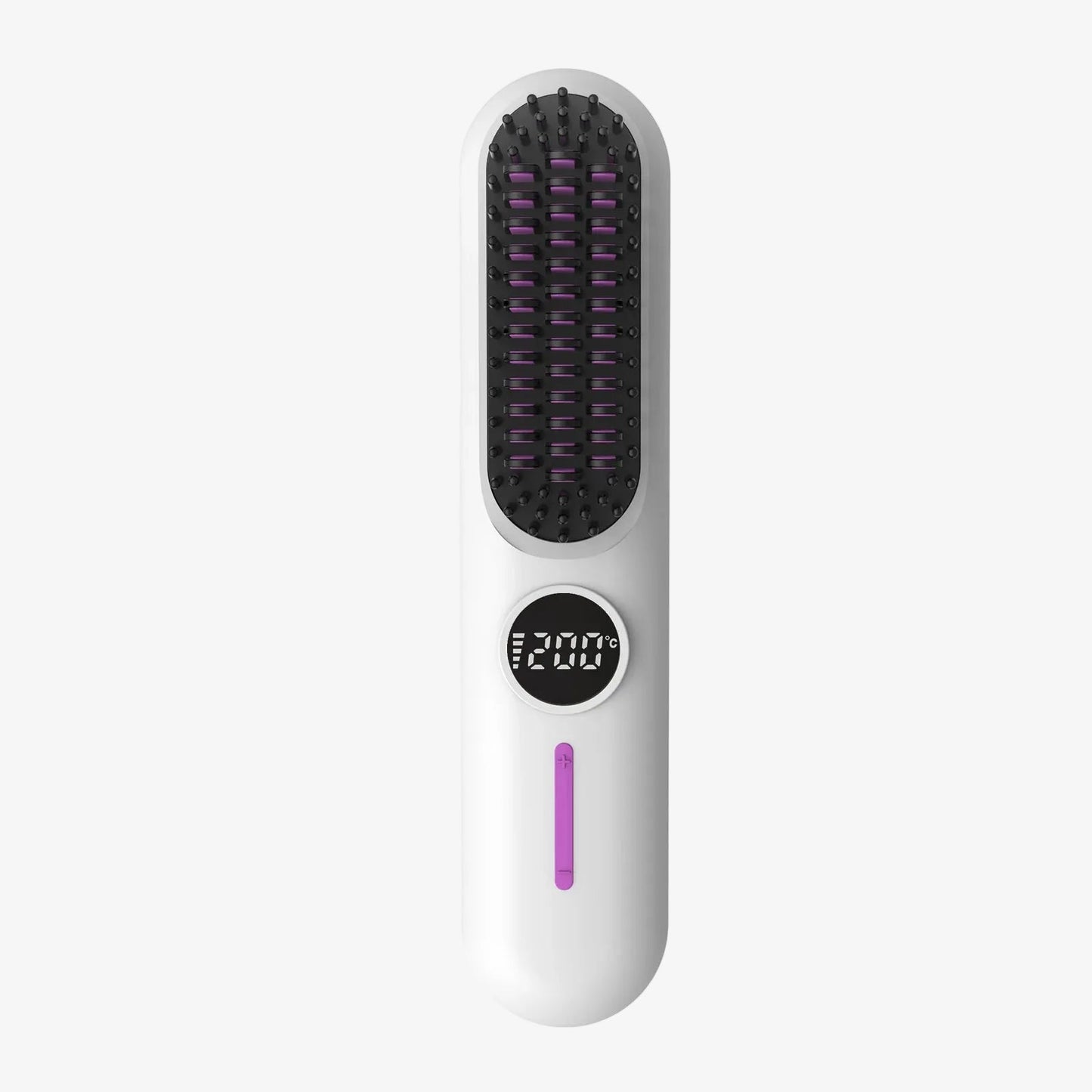 Rechargeable Waterproof Mini Portable Electric Hair Straightening Brush Comb - Glowstyler