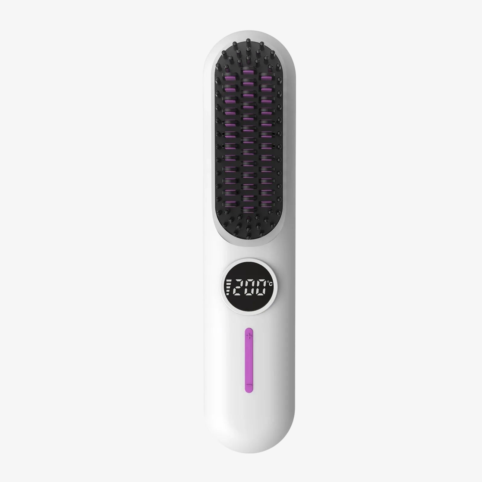 Rechargeable Waterproof Mini Portable Electric Hair Straightening Brush Comb - Glowstyler