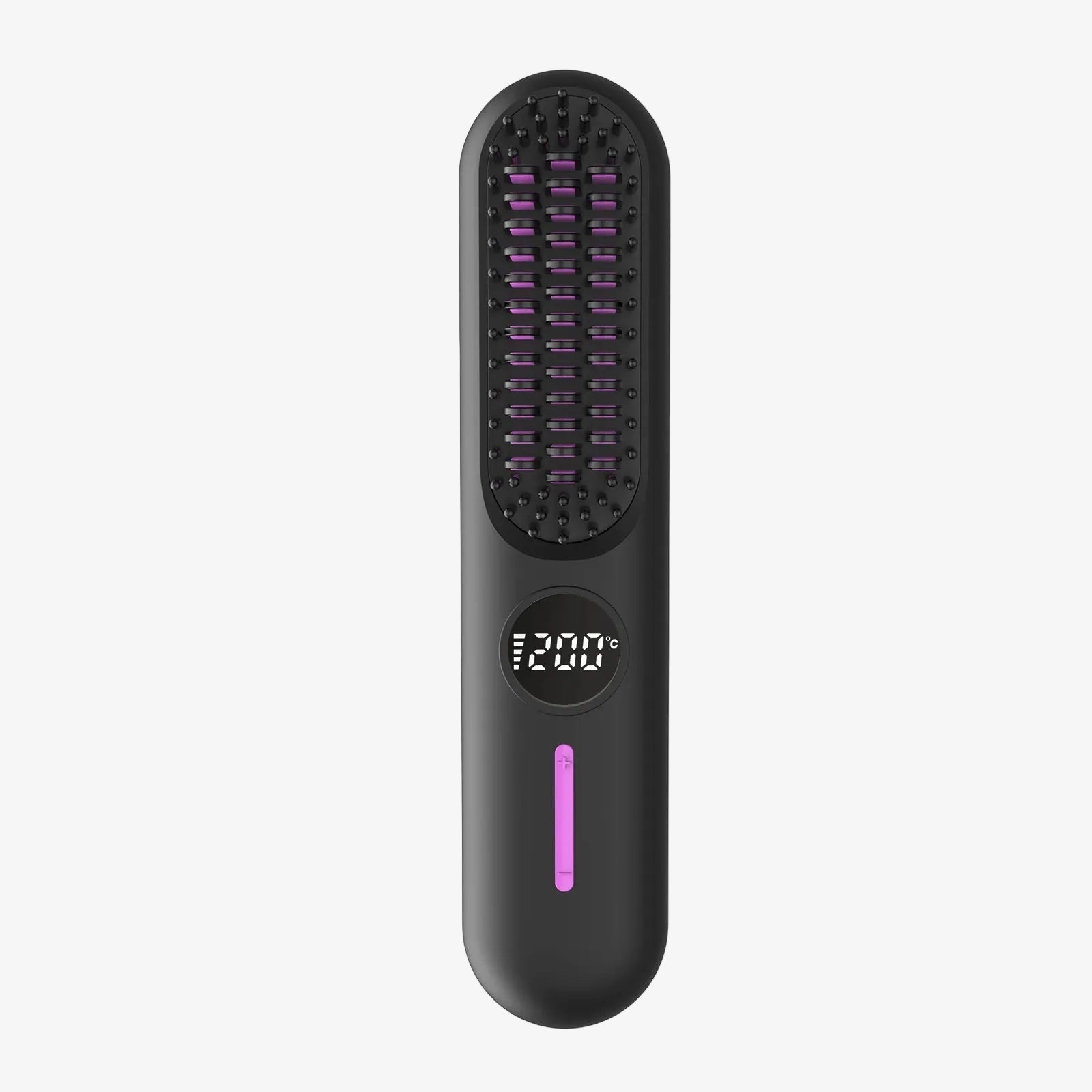 Rechargeable Waterproof Mini Portable Electric Hair Straightening Brush Comb - Glowstyler